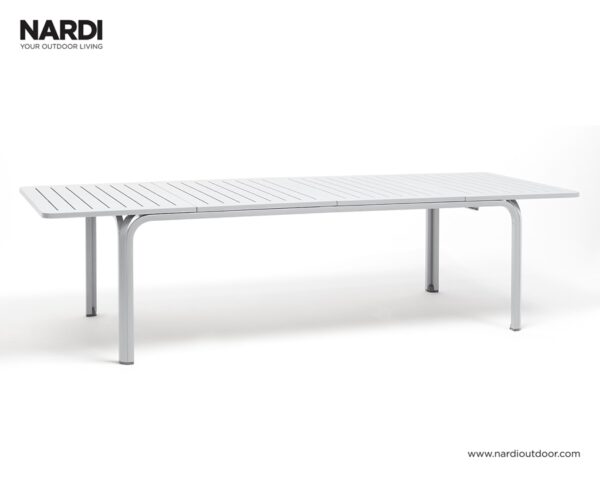 Stół ogrodowy ALLORO 210-280 Nardi | Biały