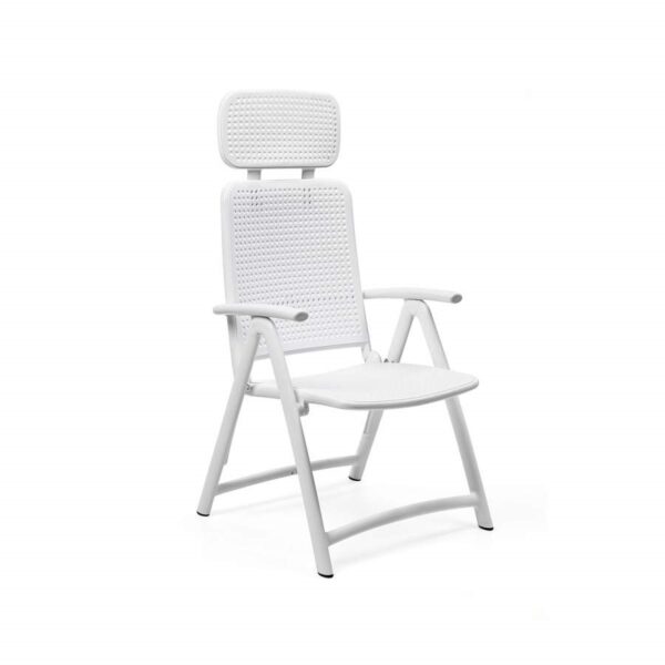 Krzesło ogrodowe Acquamarina Białe Nardi