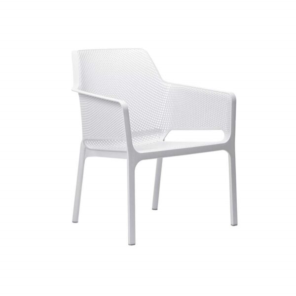 Krzesło ogrodowe Net RELAX Białe Nardi