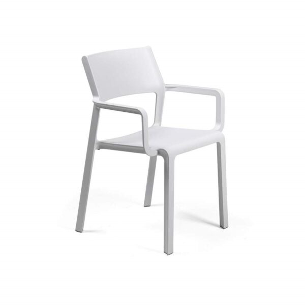 Krzesło ogrodowe Trill Armchair Białe Nardi