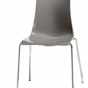 Krzesło chromowane Zebra 4 legs | Scab Design