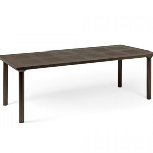Duży stół Libeccio Nardi 160/220x100 brązowy