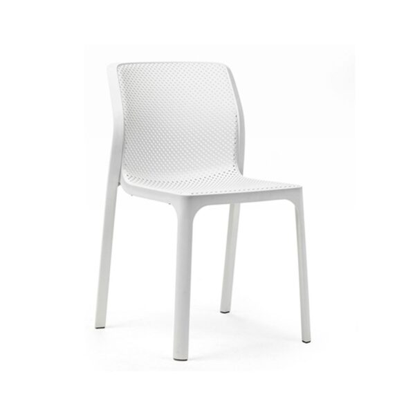 Krzesło ogrodowe BIT białe | NARDI