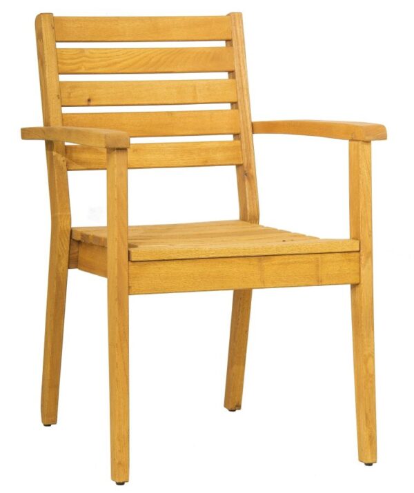 Krzesło drewniane ogrodowe Caro RONDO