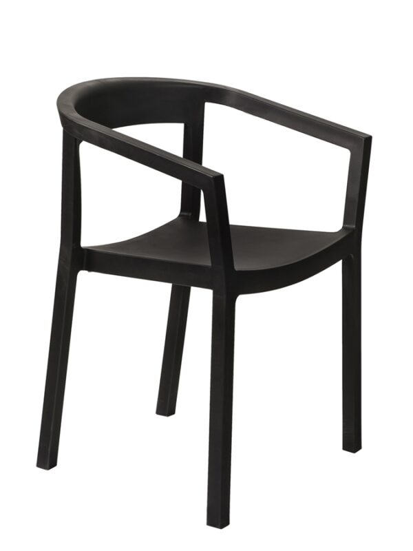 Krzesło zewnętrzne Peach RESOL czarne