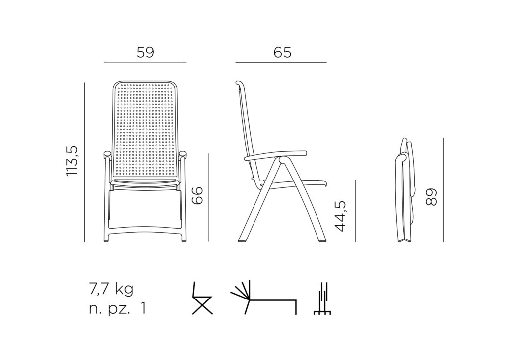 krzesło darsena nardi