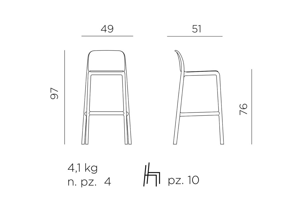 hoker barowy ogrodowy faro nardi