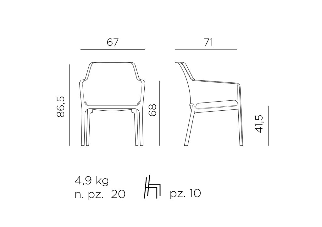 krzesło net relax nardi