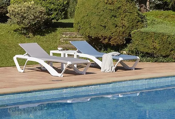 leżak basenowy marina resol | paski