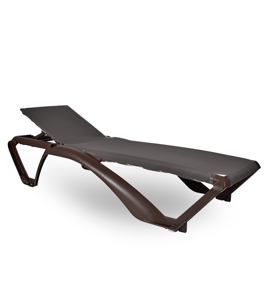 leżak marina resol brązowy