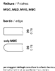 blat marmurowy | pedrali