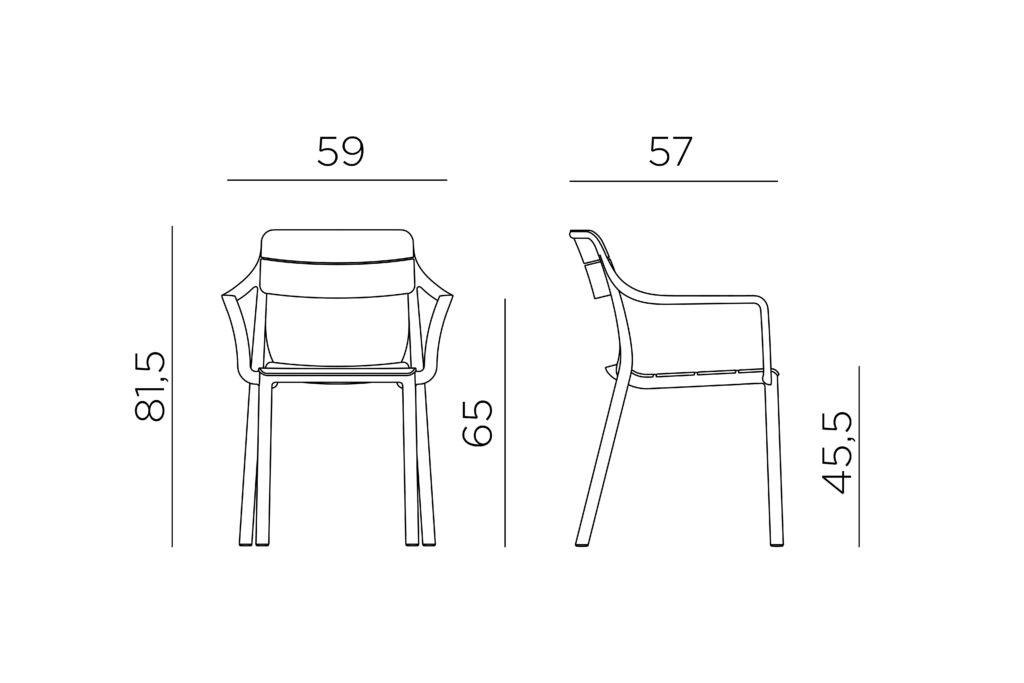 krzesło cassia nardi