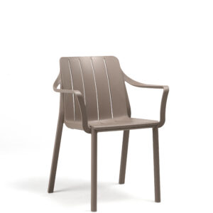 krzesło nardi tiberina tortora brązowy