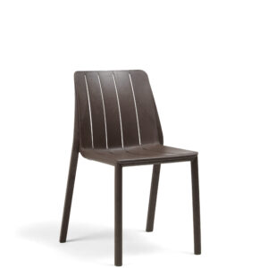 Krzesło Nardi Tiberina Bistrot Terra Ciemnobrązowy