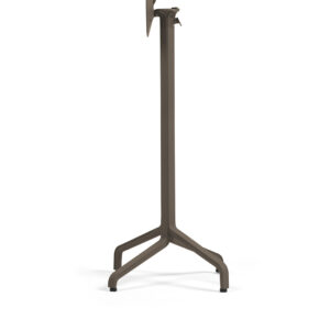 Podstawa do stołu składana Frascal Nardi wysoka ciemnobrązowa