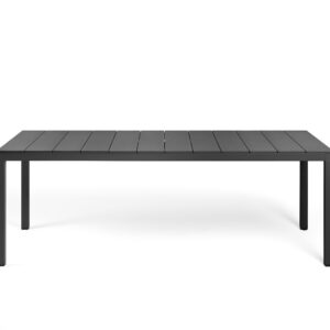 rozkładany stół rio alu 210 ext. nardi antracytowy