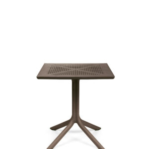 Stół Clip 70 Nardi brązowy